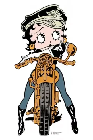 149 Betty Boop Motorcycle