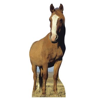 Horse Cardboard Cutout 937