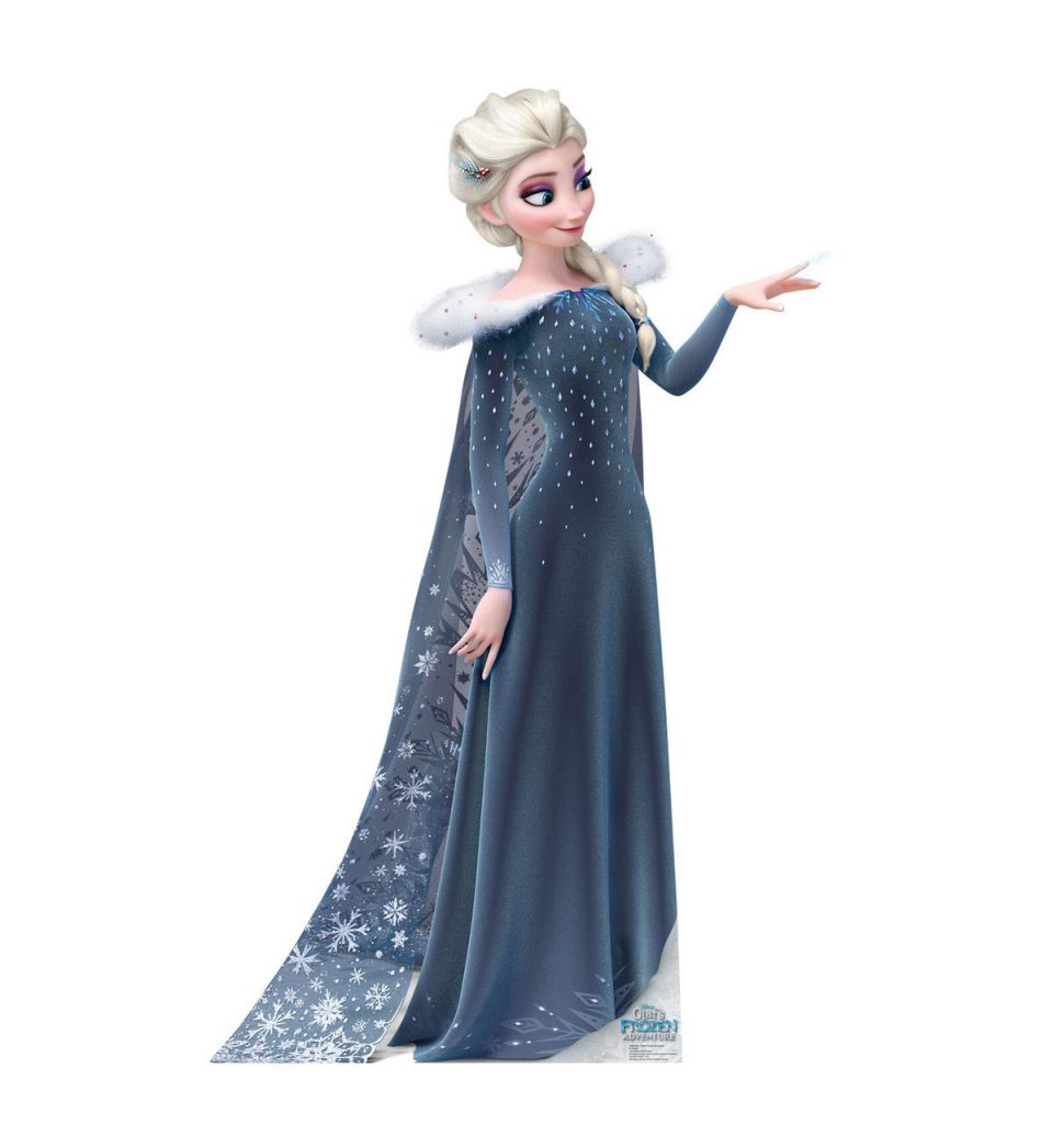 Su 2588 Frozens Elsa Cardboard Cutout Standup Swit Sports 0494