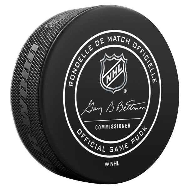 Minnesota Wild Official Game Hockey Puck with Holder