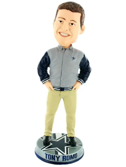 Cowboys Tony Romo Jacket Bobblehead