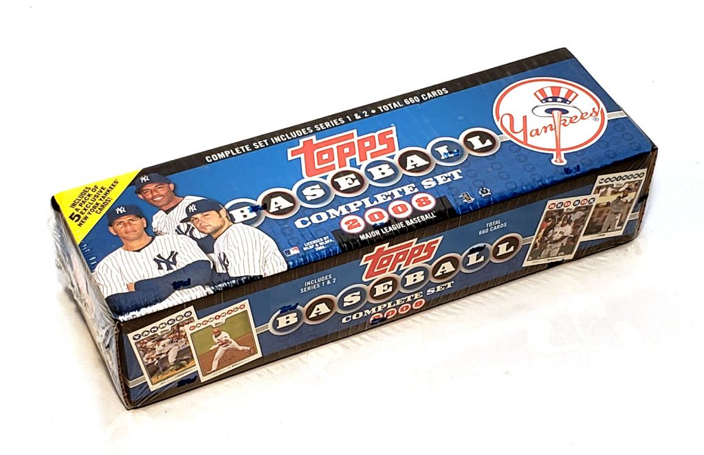 2008 Topps MLB Baseball Factory Complete Set Yankees - SWIT Sports