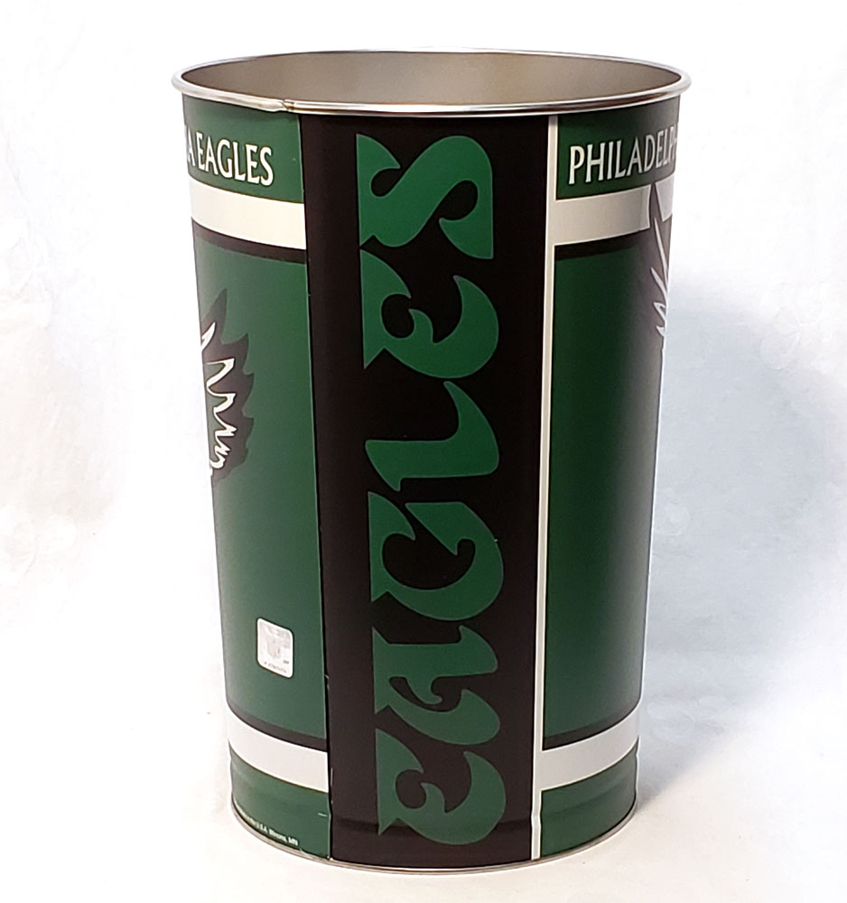 Philadelphia Eagles Trash Can Retro Logo