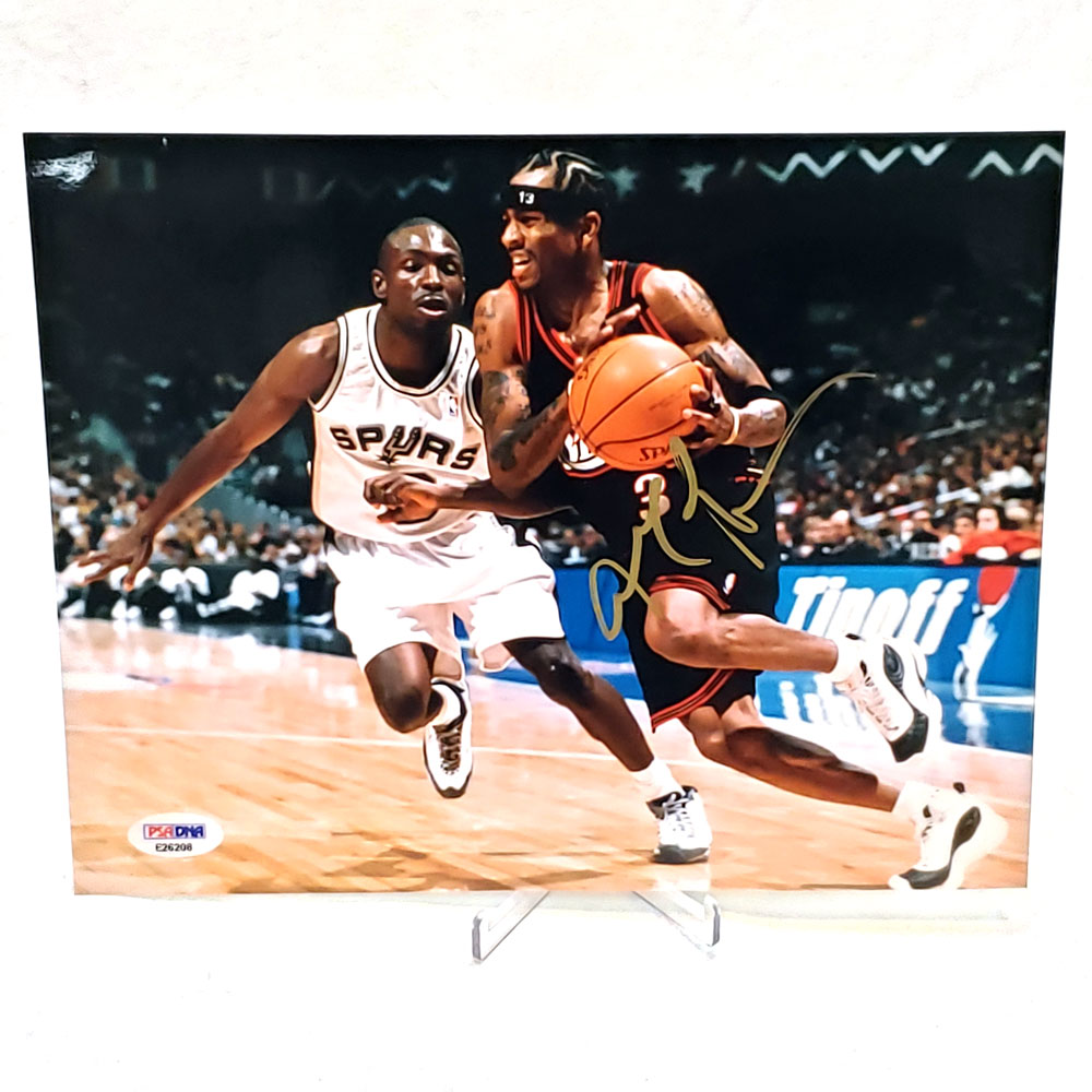 Allen Iverson Signed SI Cover JSA P75476 - SWIT Sports