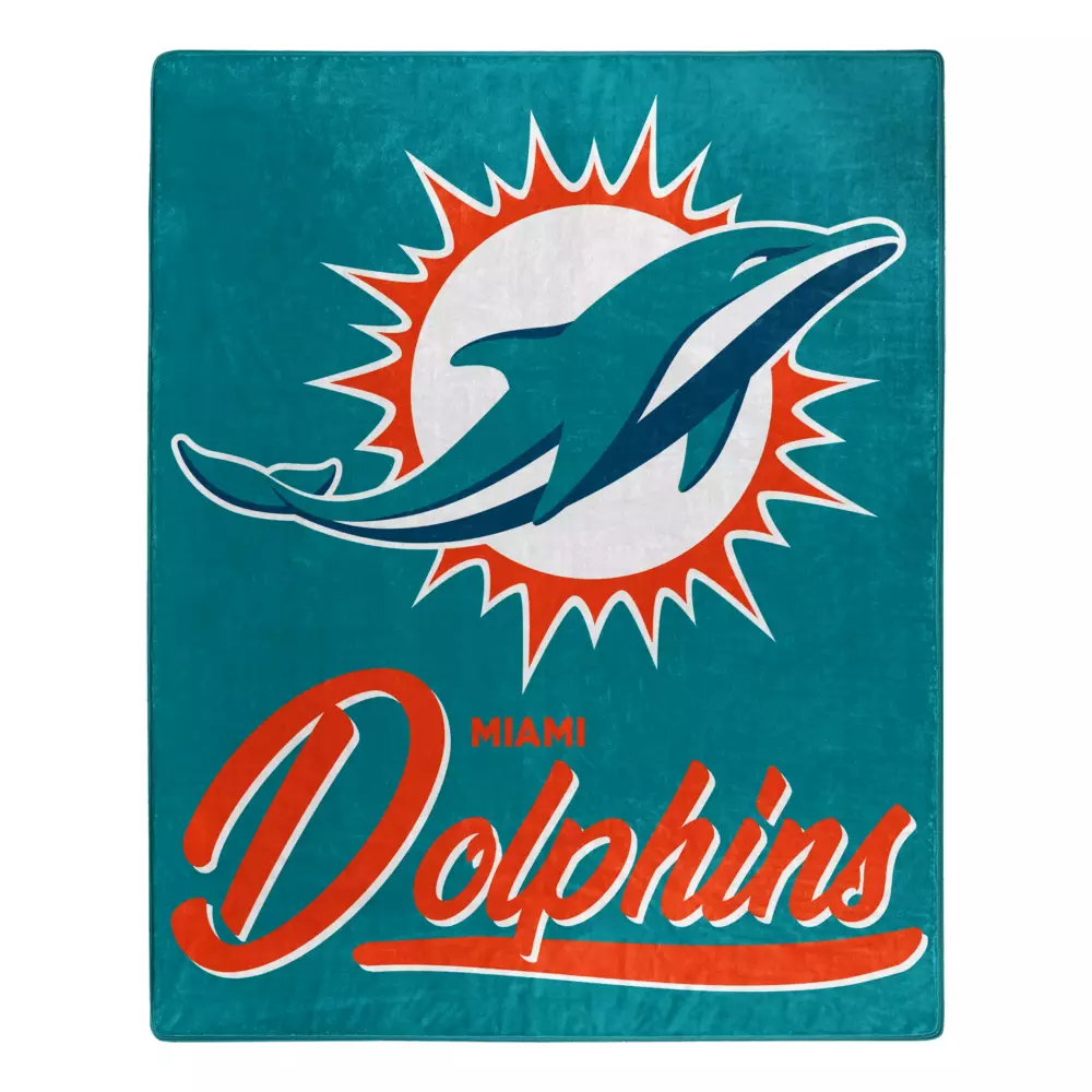 Miami Dolphins Classic Fleece Blanket