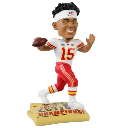 Patrick Mahomes Super Bowl LVII Newspaper Bobblehead