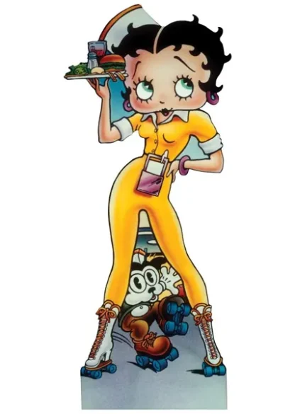 Betty Boop Car Hop Standup