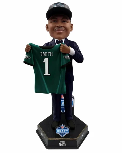 Devonta Smith Philadelphia Eagles 2021 Draft Pick Bobblehead