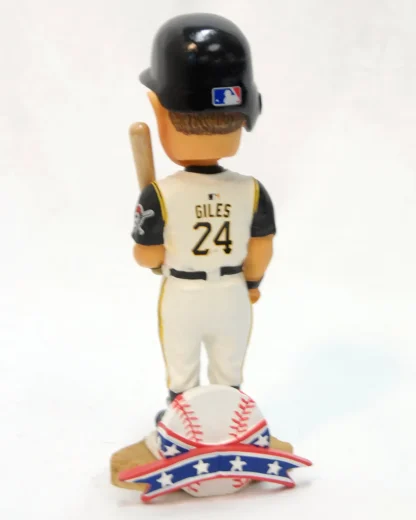 Pirates Brian Giles bobblehead back