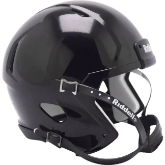 Riddell Speed Mini Helmet Black w Black Strap