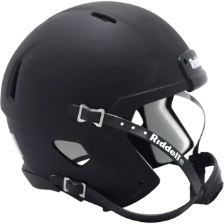 Riddell Speed Mini Helmet Matte Black w Black Strap