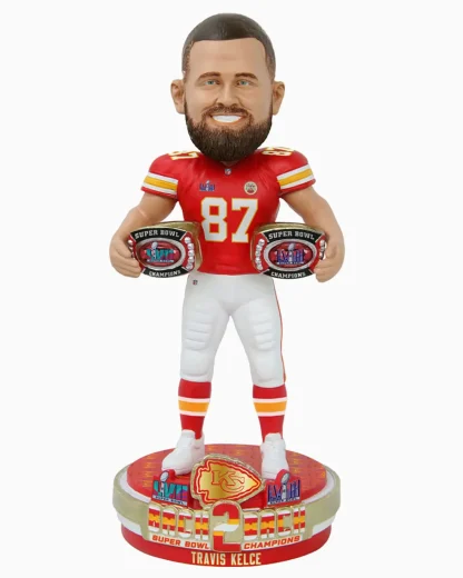 Travis Kelce Super Bowl Back-2-Back Bobblehead