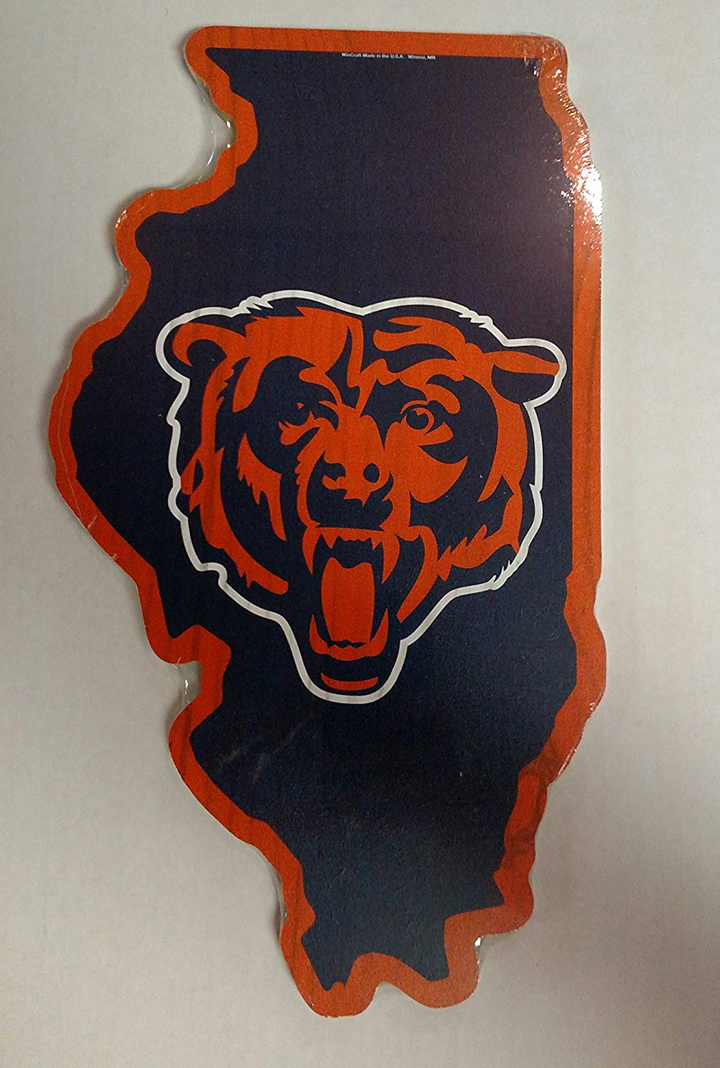 Chicago Bears Ruler With Floating NFL Logo - Unusual, Vintage