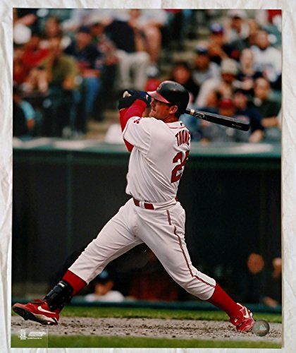 Cleveland Indians Jim Thome Batting Action 16 x 20 Photo - SWIT Sports