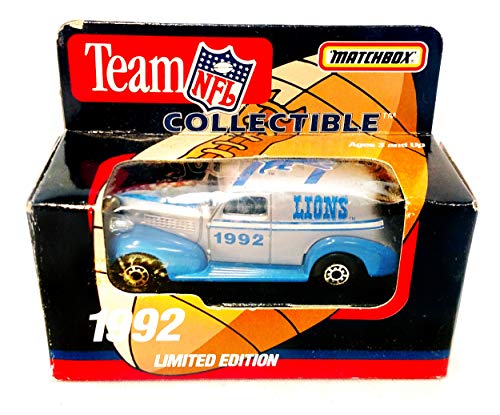 Detroit Lions 1992 Limited Edition Matchbox Die Cast Collectible