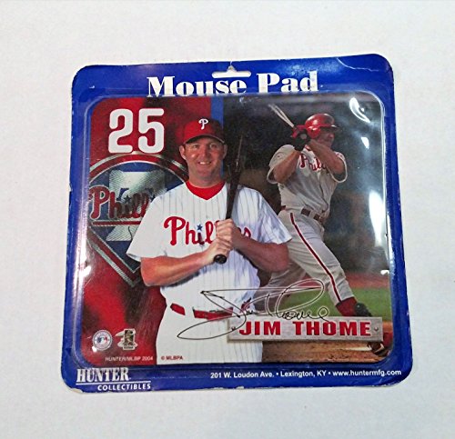 MLB Philadelphia Phillies Jim Thome Computer Mouse Pad - SWIT Sports