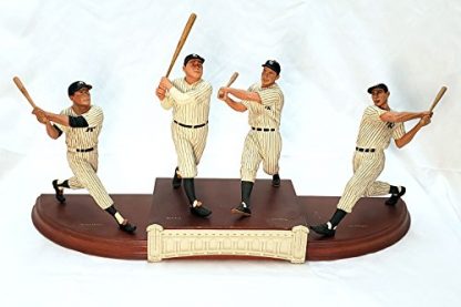 New York Yankees Legends Mantle Ruth Gehrig DiMaggio Statue Figurine