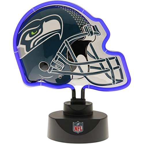 The Memory Company Seattle Seahawks Neon Helmet Lamp